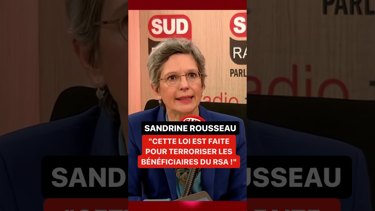 ?️Sandrine Rousseau était l'invitée politique de Jean-Jacques Bourdin.