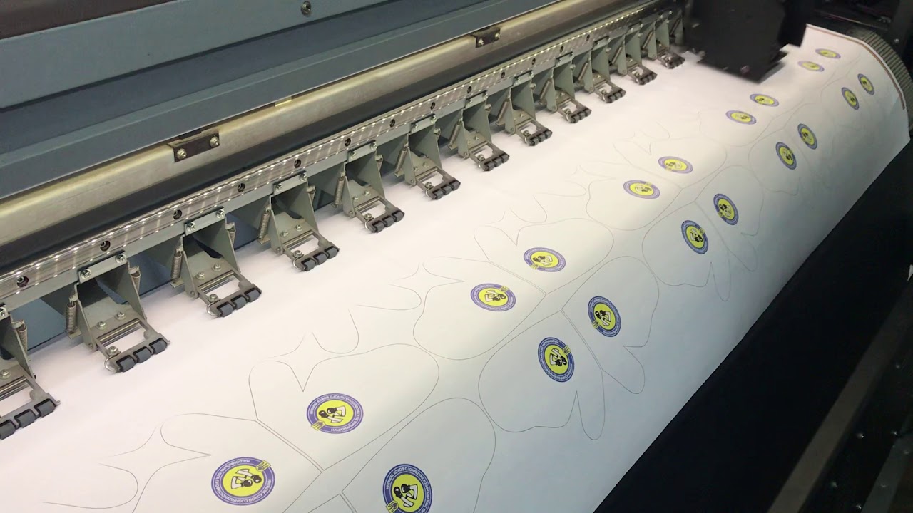 Экосольвентная печать на коже - YouTube