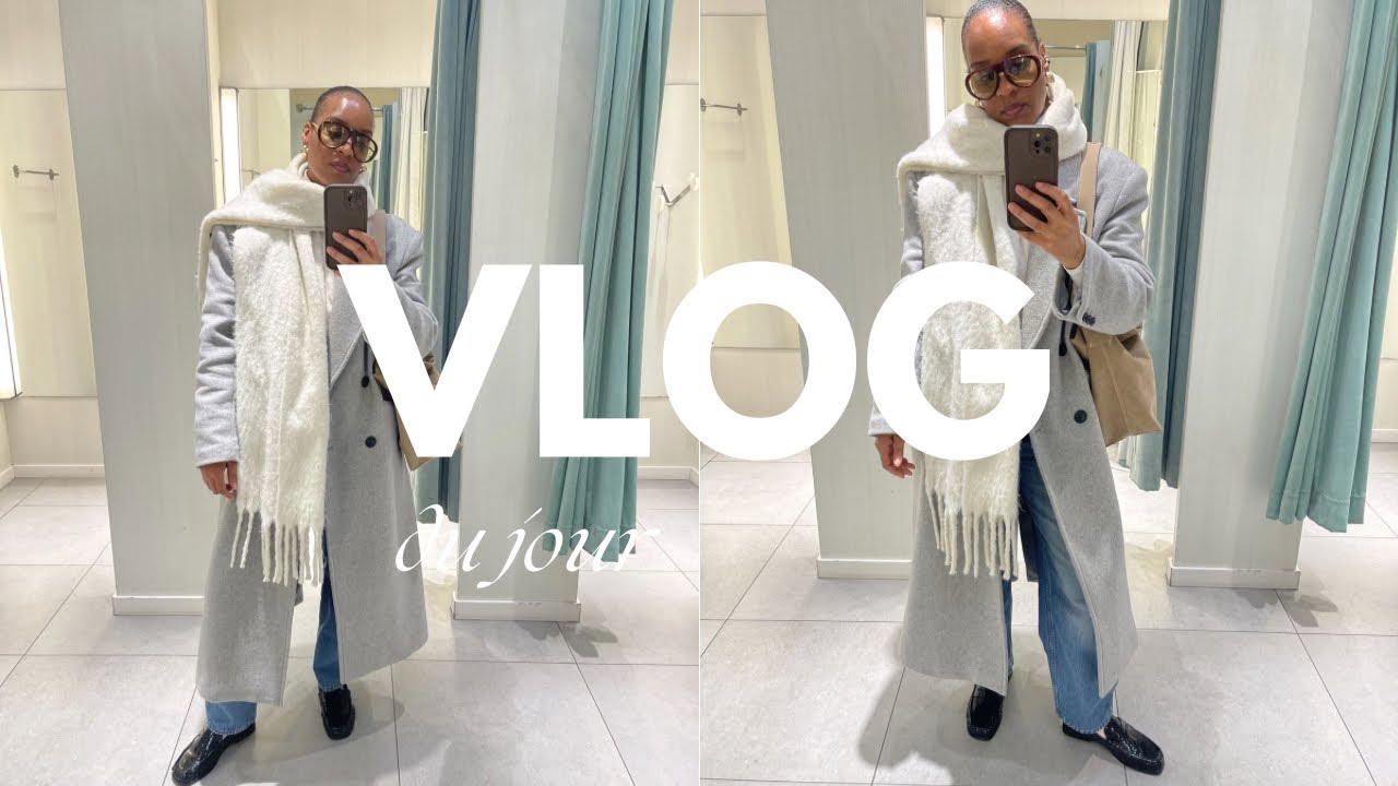 VLOG : GRWM + Nouveautés H&M + Haul Amazon + Essayage Jean