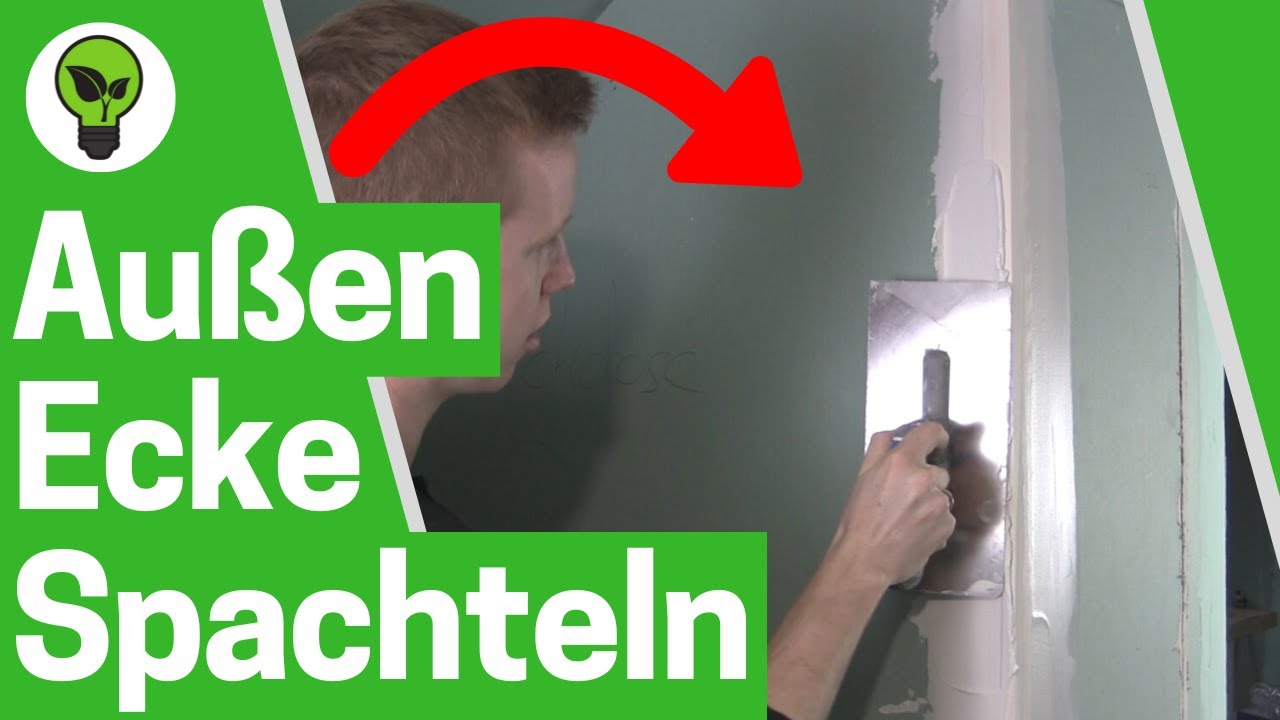 Kantenschutz anbringen, Kantenschutzprofil spachteln - Anleitung @