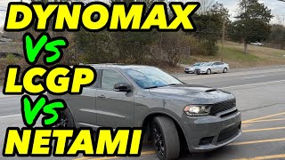 Dodge Durango R/T 5.7L HEMI V8: NETAMI vs DYNOMAX Vs LCGP!