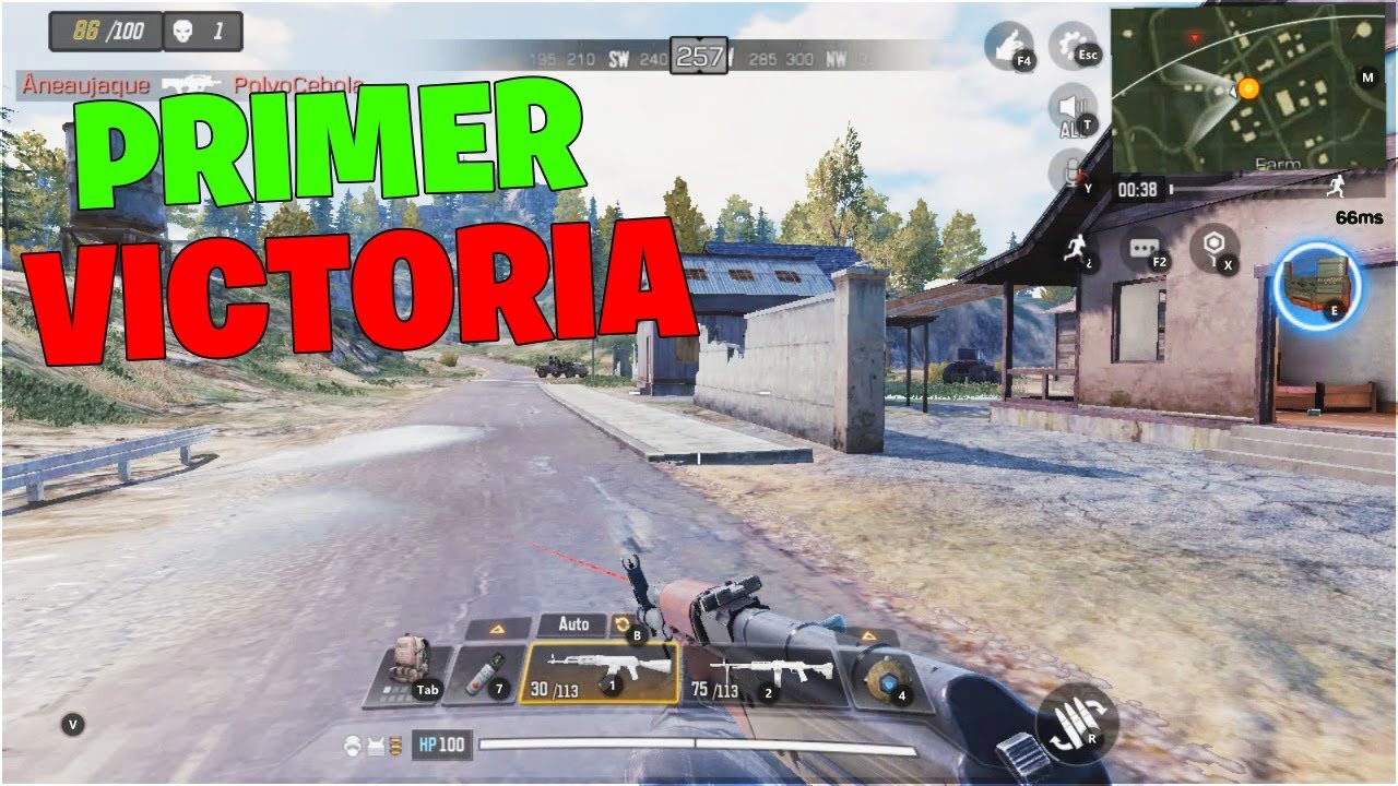 Así es el Battle Royale de CoD MOBILE para PC en Primera Persona ¡Mi ...