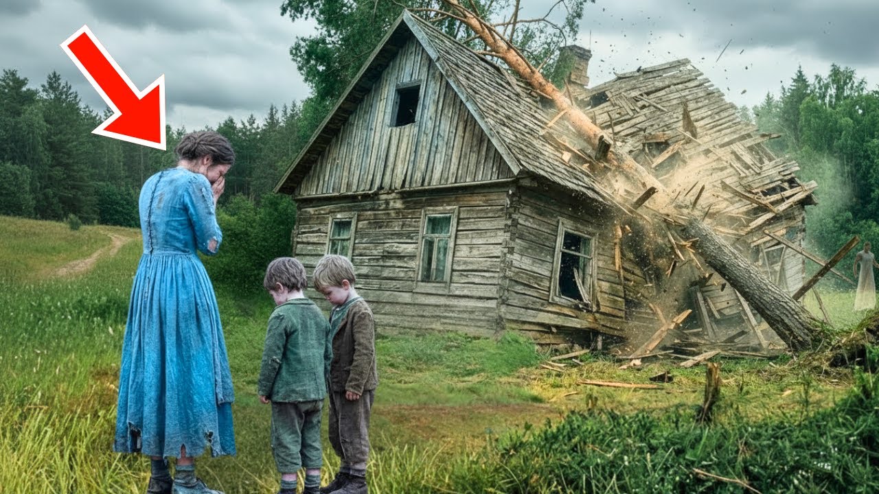 Văduvei i-au lăsat doar o casă pe care nimeni nu o voia — dar cineva a apărut și i-a spus: 