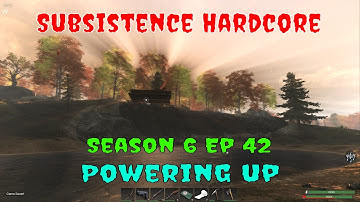Powering Up! Crafting Another Solar Panel & Elusive Locked Crate| Subsistence Hardcore | A65 | S6E42
