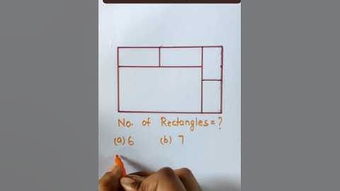 Find number of Rectangles |Counting figures | RAILWAY , NTPC , MTS , SSC, CGL #reasoning #shorts