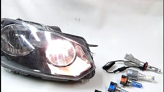 ampoules h15 led halogne blanc xnon