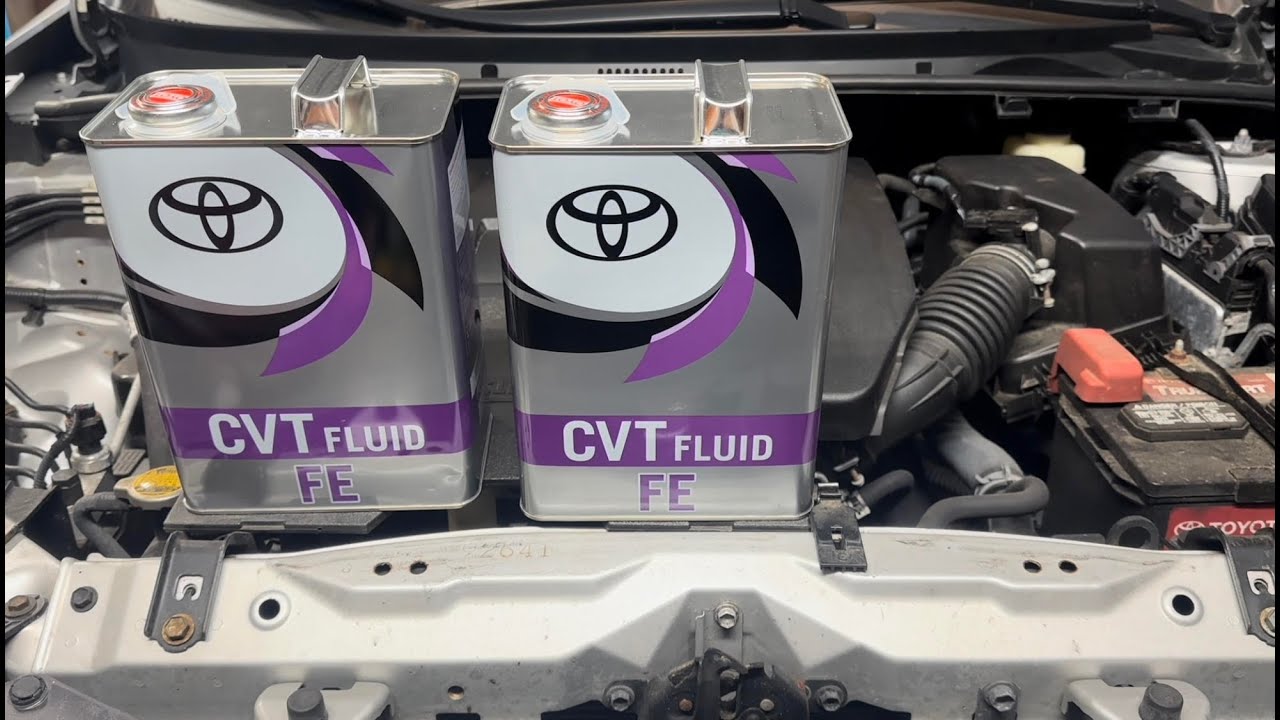 Слив и заправка жидкости CVT для Toyota Corolla