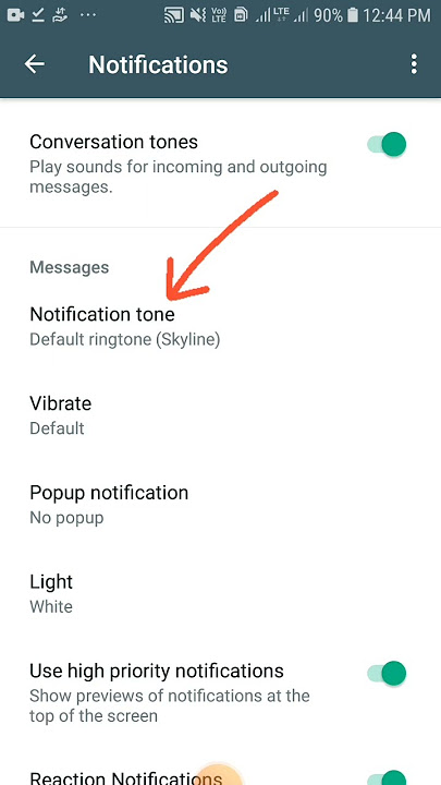 how to change whatsapp message ringtone(WhatsApp trick)