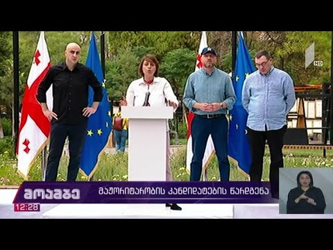 მაჟორიტარი კანდიდატების წარდგენა