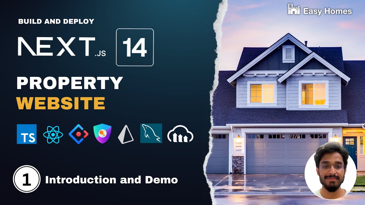 Introduction and demo | Next.js 14 Property Website From Scratch - YouTube