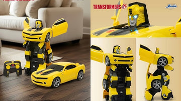 New Transformers Auto Converting Bumblebee action figure revealed Jada Toys