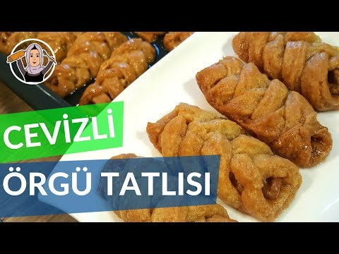 Cevizli Örgü Tatlısı - Ağızda dağılan kıtır kıtır enfes bir lezzet | Hatice Mazi ile Yemek Tarifleri