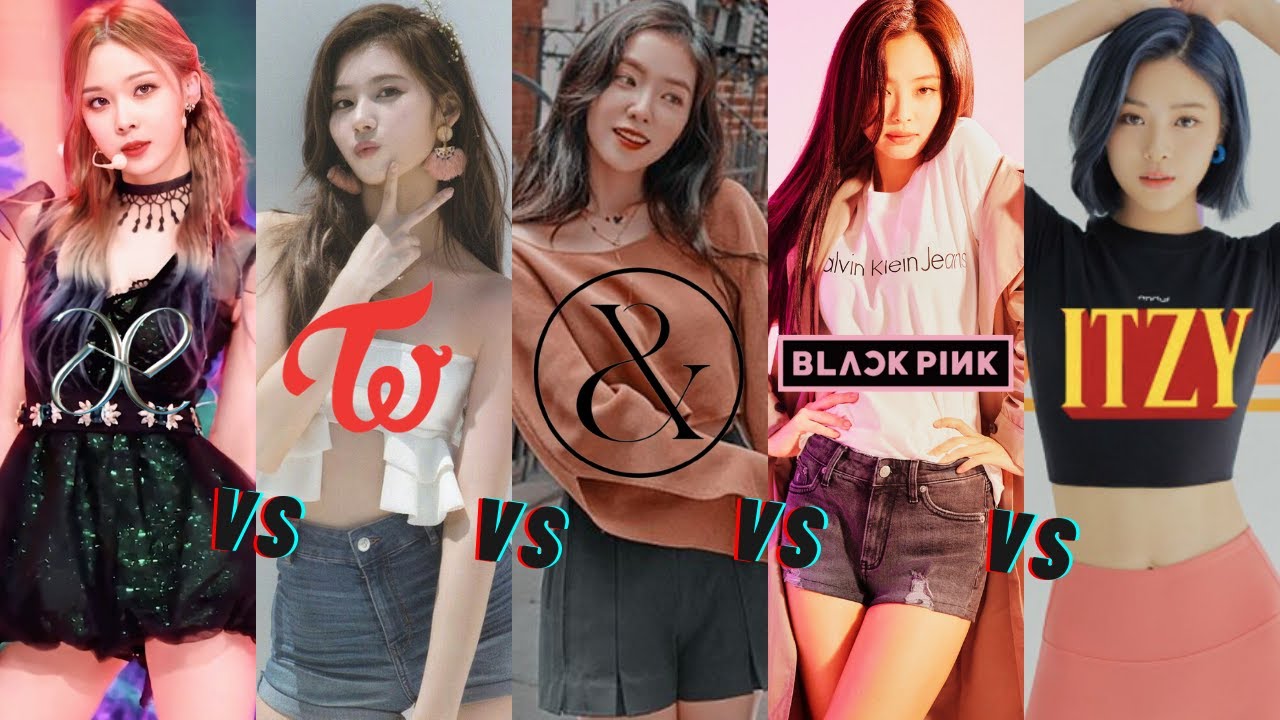 Ranking Big Three Girl Groups Blackpink Red Velvet Twice Itzy Aespa Youtube
