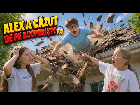 Alex fell off the roof! 😱🧜‍♂️