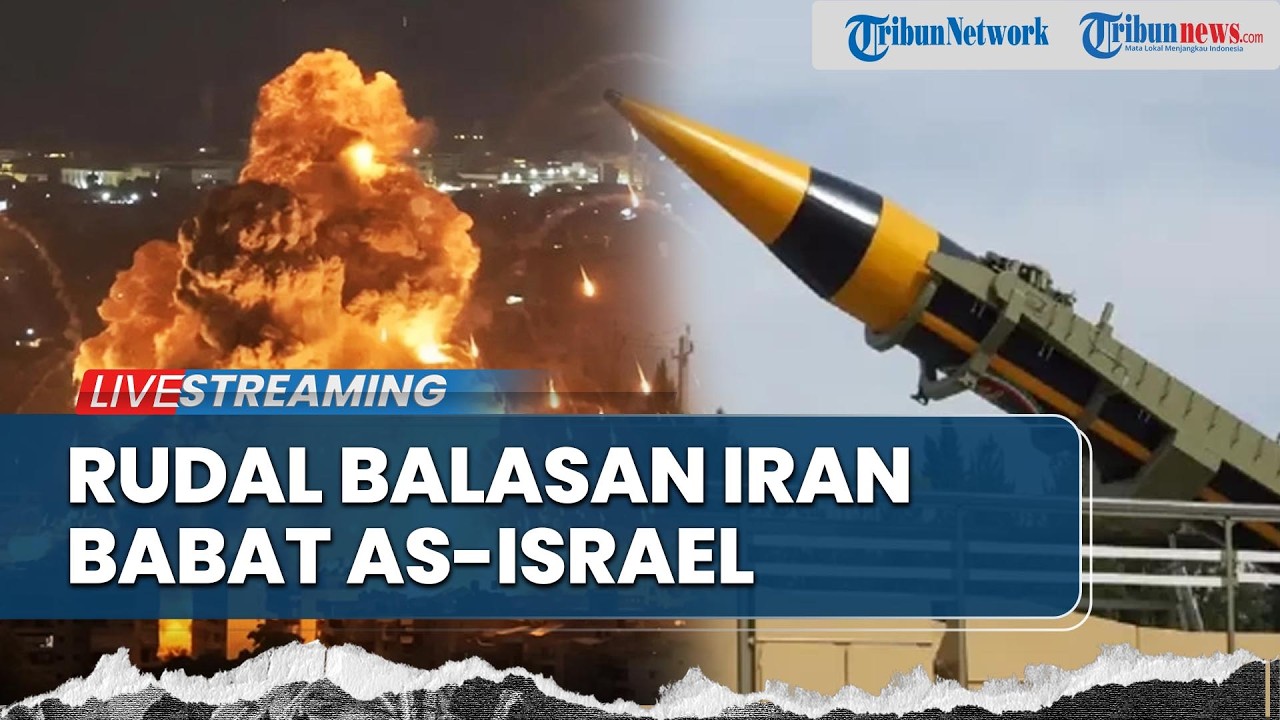 🔴Rusia Diam-diam Bantu Pembalasan Iran, Rudal Khorramshahr-4, Kheibar & Fath Babat Situs AS-Israel