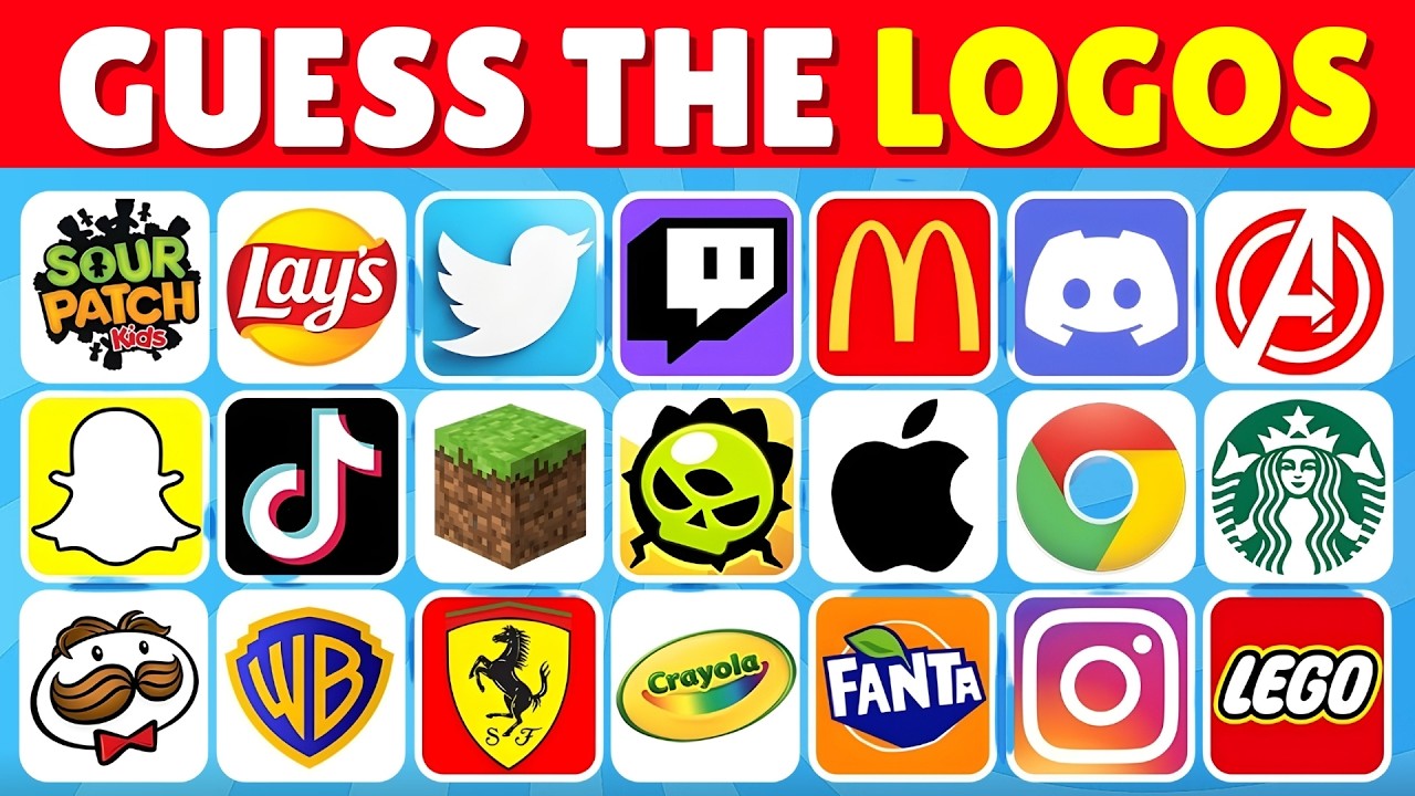 Guess The Famous Logo 🤯 | Logo Quiz Challenge 2026