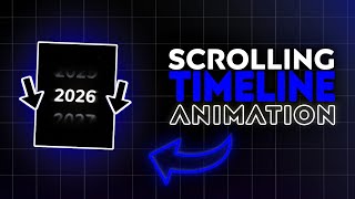Smooth Scrolling Timeline Animation in CapCut | Easy Tutorial
