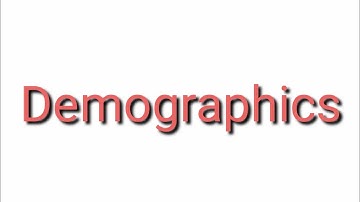 eco612 assignment ( demographics)