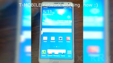 *How to EASY unlock code AT&T Samsung galaxy note 3 for T-Mobile