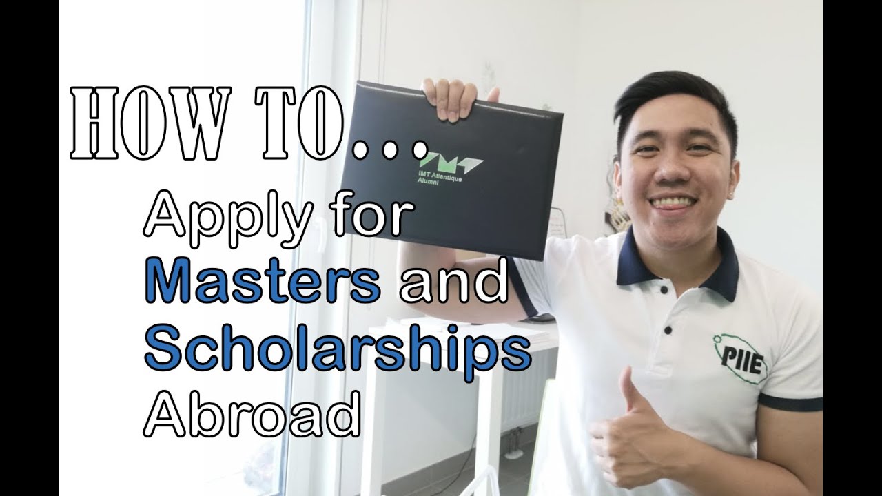 how to apply for phd abroad with scholarship