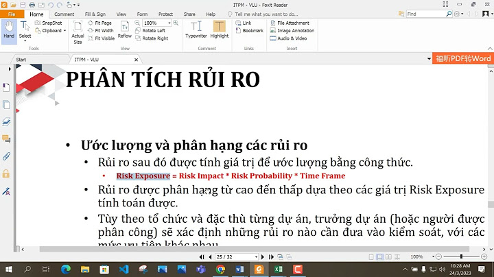 Đánh giá rủi ro dự án