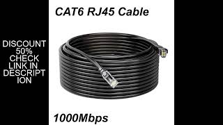 1M/2M/3M/5M/10M/15M/20M/30M 1000Mbps CAT6 Flat Ethernet Gigabit Internet UTP CAT 6 RJ45 Lan Networki