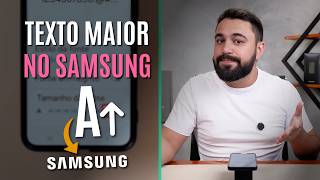 COMO AUMENTAR O TAMANHO DA LETRA NO TELEFONE DA SAMSUNG
