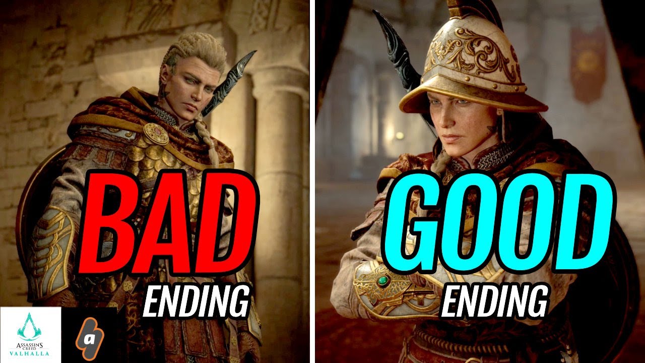 In Assassin's Creed Valhalla, the bad ending is actually the