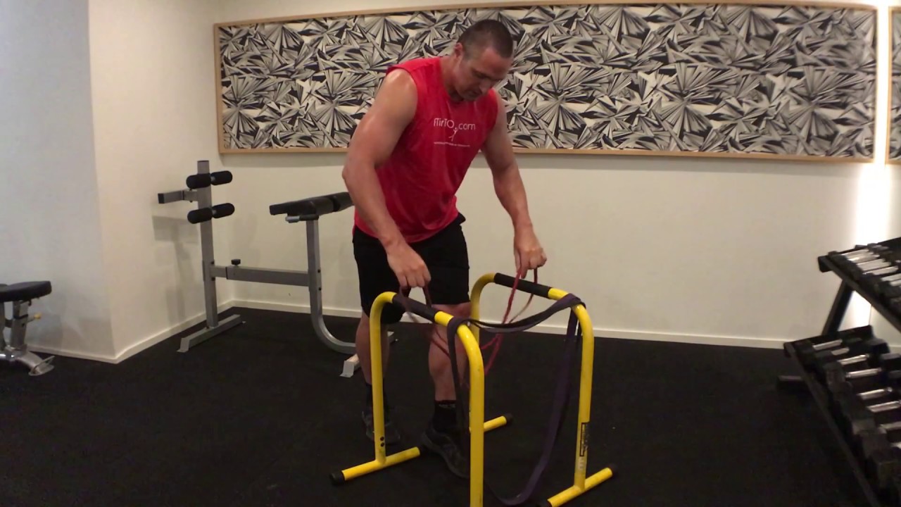 Triceps Exercise - Dip Drop Set 