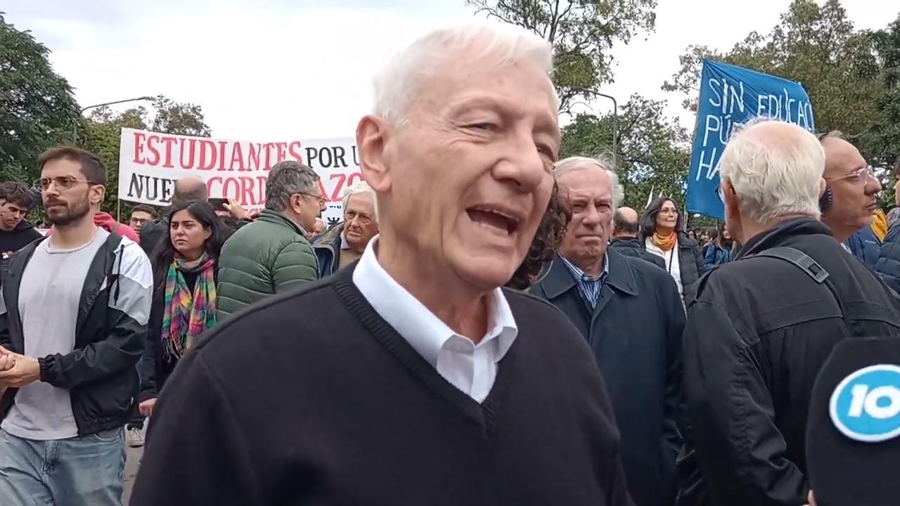 Marcha Federal Universitaria, en Córdoba: Hugo Juri
