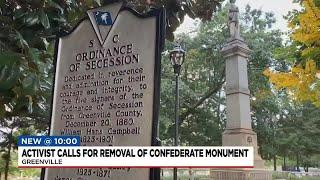 Celebrity Activist brings back push to remove monument, where does the Heritage Act stand? Profile