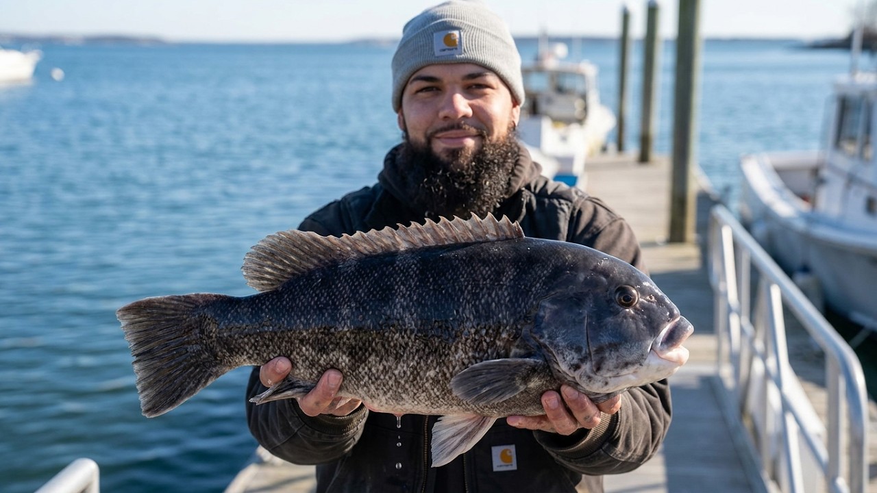 BlackFish/TauTog Fishing In Long Island Sound !! #explore #fishon #fypシ #explorepage
