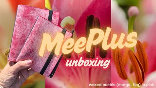 MeePlus Slimpad Unboxing A6 Pocket Plus in Margot Fog Pink