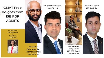 GMAT Score for ISB | Admits discussing strategies for preparation for GMAT