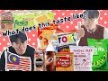 First Malaysian Snacks in My Life review and meogbang #1