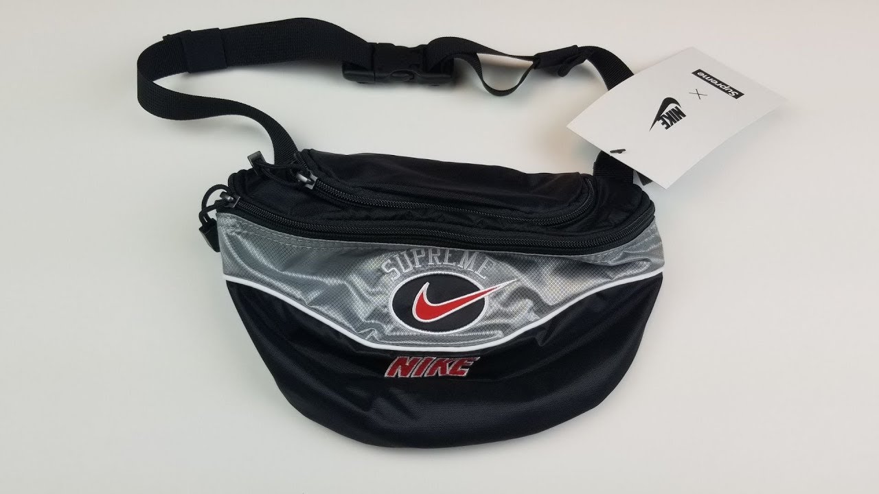 Supreme Nike Shoulder Bag Review On-Body - Supreme Bag For $45? - YouTube
