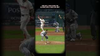 Cleveland Clinches In A Walk-Off Hbp