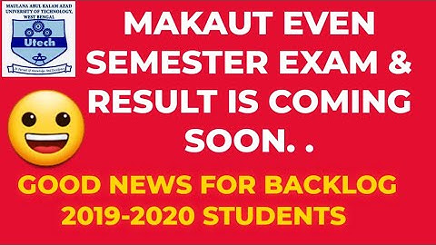 MAKAUT EVEN SEM EXAM FEE NOTICE FOR INTERMEDIATE, FINAL YEAR, PASSOUT, BACKLOG STUDENTS