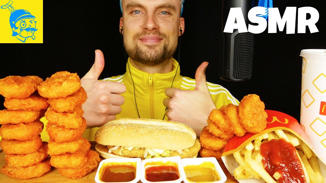 ACMP ем еду из Макдональдса. (Немецкий ACMP, русские субтитры) *хрустящие звуки* - GFASMR