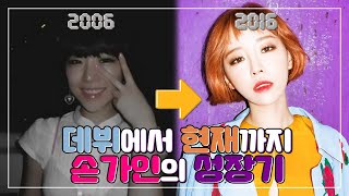 ' 가인 ' 의 활동 연대/성장기 2006 - 2016 (GAIN EVOLUTION) | 브아걸 | 브라운아이드걸스 | Brown Eyed Girls