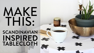 Scandinavian-Inspired Tablecloth