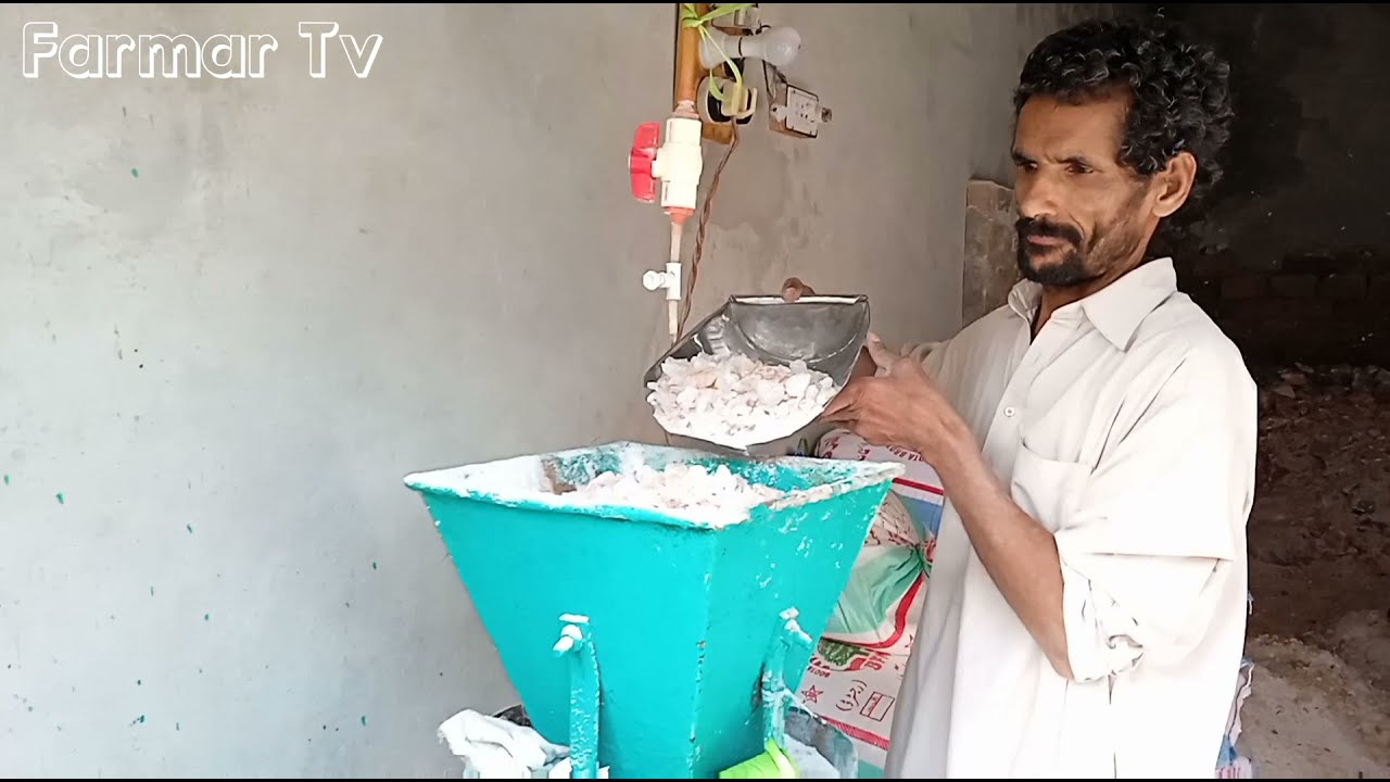 How to Start a salt Chakki grinder machine