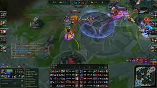 League Of Legends - Nasus 1v5 Pentakill No Assists