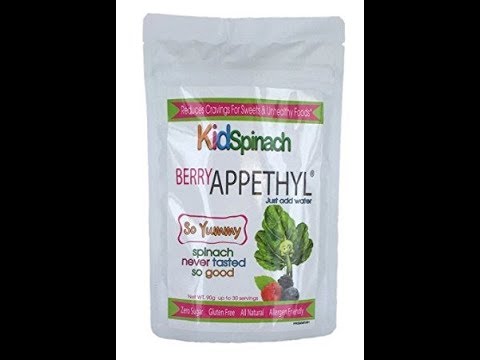 idSpinach, Delicious Berry Flavor Drink, Reduce Cravings for Sweets, Pure Spinach Extract with Bee