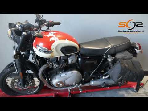 17 Triumph Bonneville T100 Handlebar Risers - Sun Coast Cycle