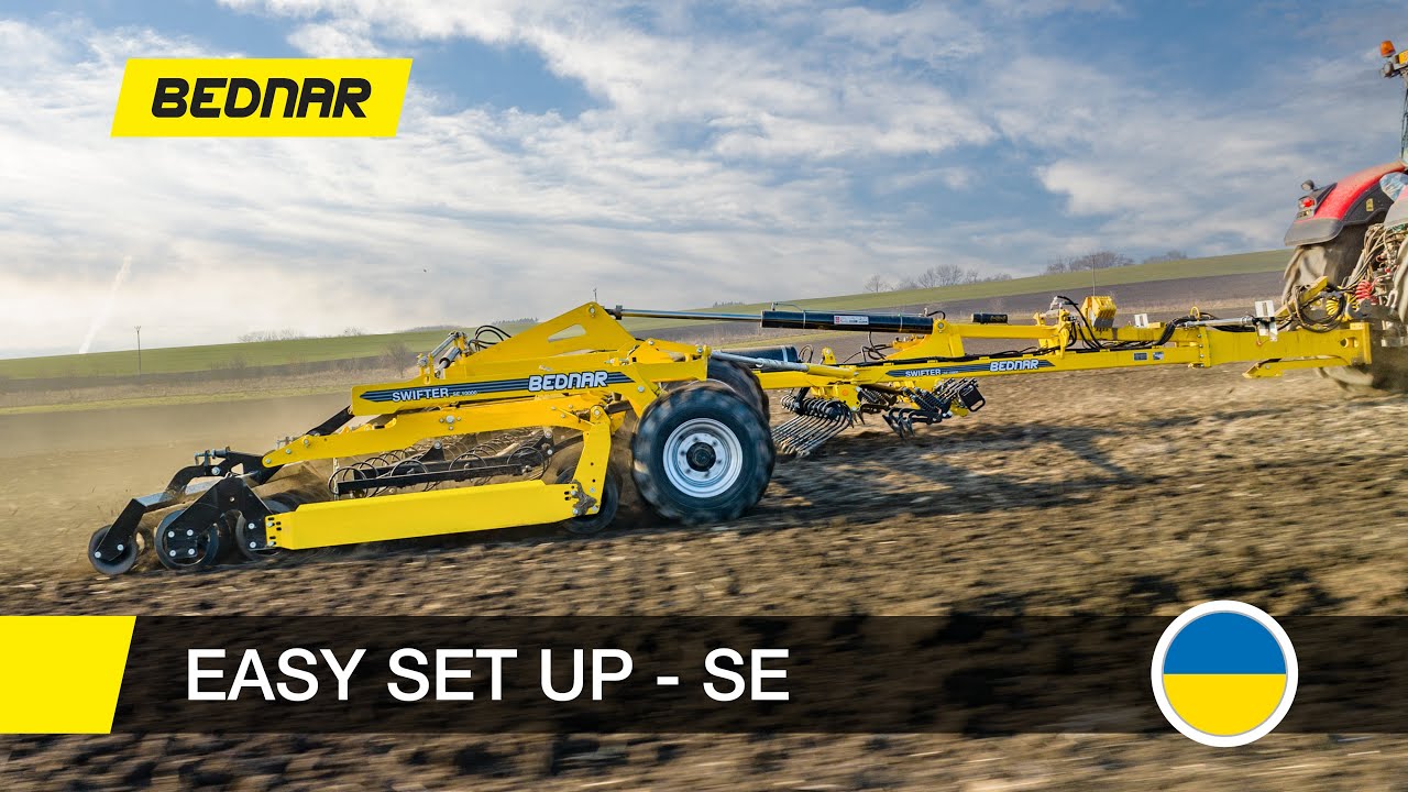 BEDNAR FMT | Просте налаштування широкозахватних компакторів SWIFTER SE