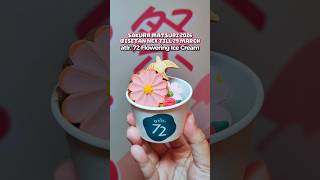 PRETTIEST ICE CREAM FOUND AT SAKURA MATSURI 2026! #PR #AJINOMOTO #Atlr72 #sgfoodie #dessertsg