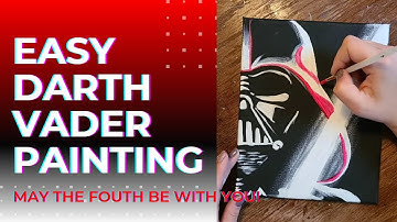Easy Darth Vader Painting