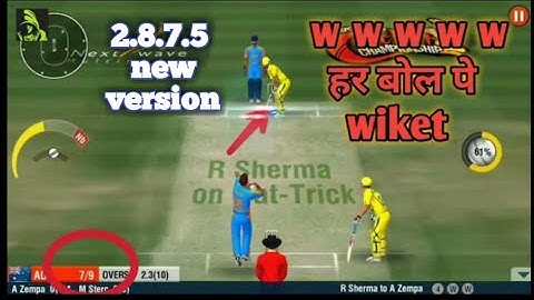 How to Get Wickets in Wcc2 Bowling Tricks [Version- 2.8.7.5] bhai ki vani