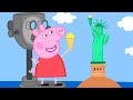 Peppa Pig Official Channel 🤩 New 🤩 Peppa Pig Visits America! | Peppa Pig's Holiday in the US